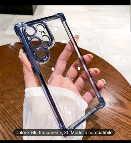 Cover custodia blu tpu per - cover,