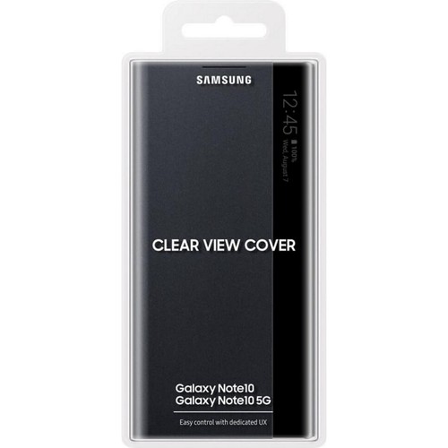 Samsung clear view cover - view,